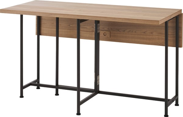 バタフライテーブル 幅120×奥行36×高さ70.5cm テーブル ローテーブル センターテーブル