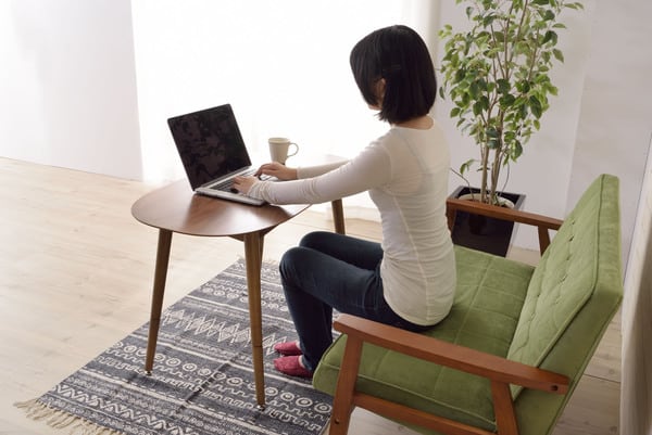 トムテ 2WAYテーブル 幅100×奥行50×高さ40cm テーブル ローテーブル センターテーブル