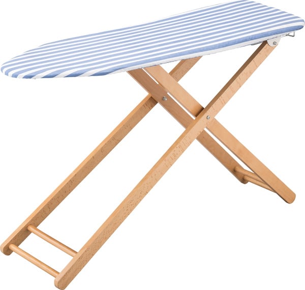 アイロン台L 幅106×奥行34×高さ48cm 日用品 高さ調節 完成品 組立不要 ブルー グリーン