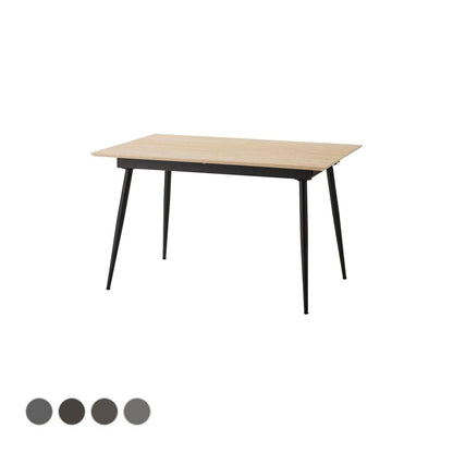 ダイニングテーブル エクステンションテーブル 幅120×奥行80×高さ72cm ダイニング家具 スチール