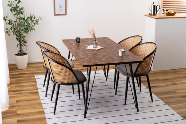 ダイニングテーブル 幅105×奥行105×高さ72cm ダイニング家具 幅105cm 高さ72cm