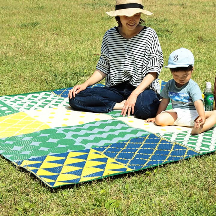 ラグ ブロード 正方形 GN 174X174 174×174cm ラグマット カーペット 絨毯