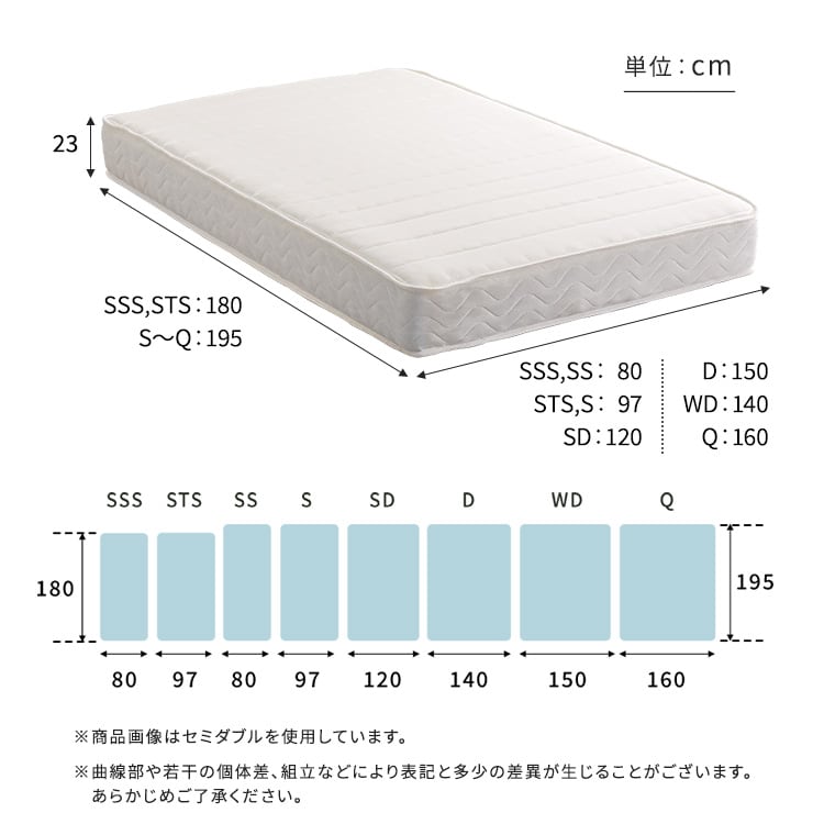 日本製ポケットコイルマットレス (セミダブル) マットレス セミダブル 高品質 コンパクト 高反発