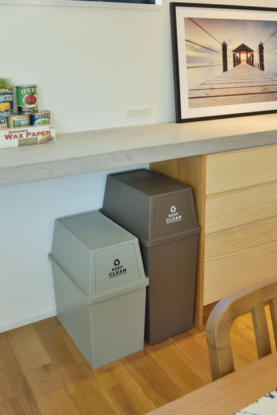 ダストボックス スタッキングペール45L スリム 幅28×奥行45×高さ67cm 日用品 キング