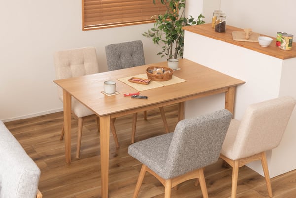 ダイニングテーブル 幅150×奥行80×高さ72cm ダイニング家具 幅135cm 4人掛け 4P