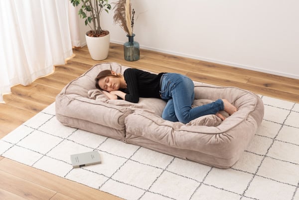 ソファベッド 幅85×奥行105×高さ27cm ソファー