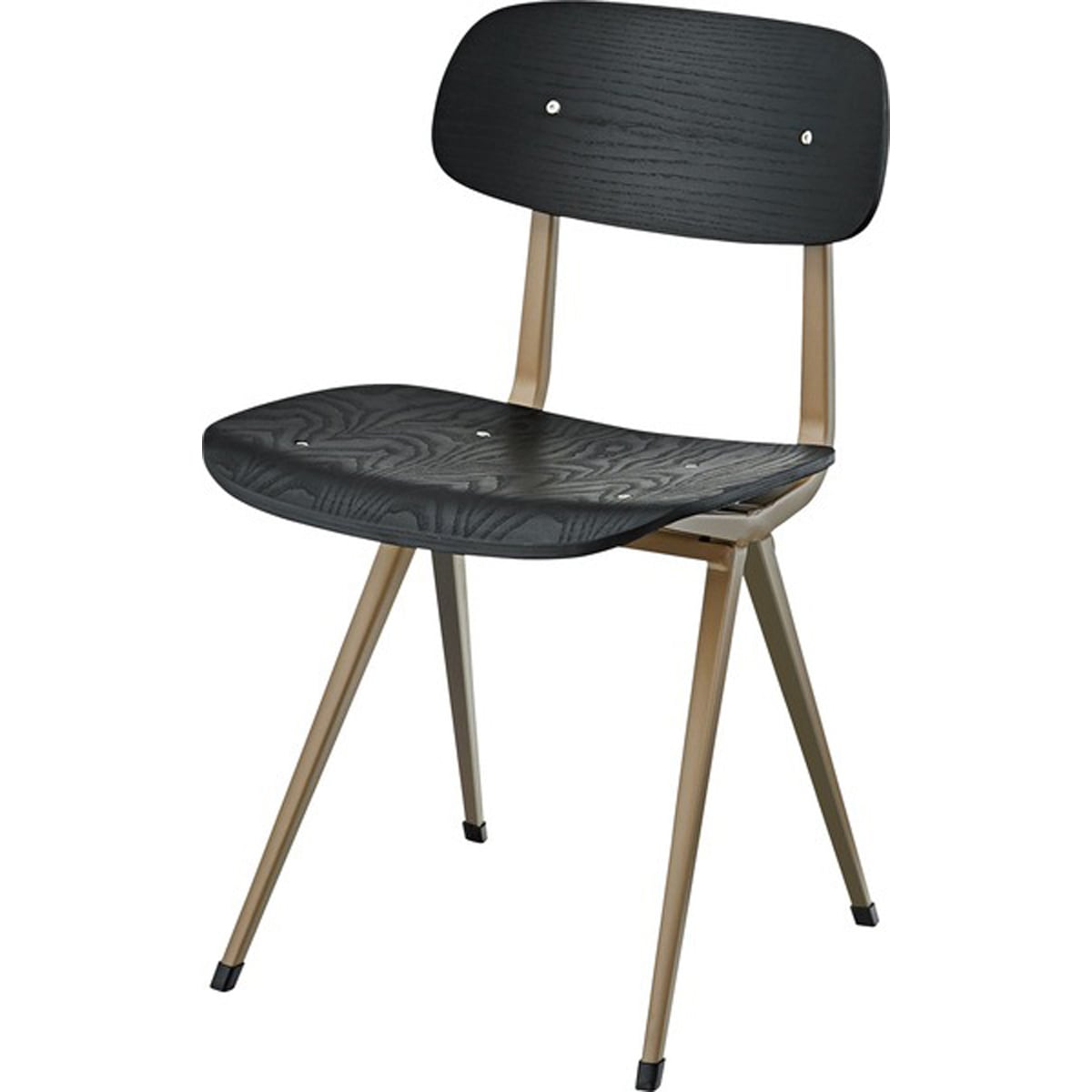 ダイニングチェア チェア 幅46×奥行50×高さ78cm ダイニング家具 完成品 組立不要 ブラック