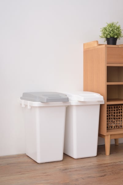ダストボックス 抗菌ペール 防臭 45JS 幅34.1×奥行47.1×高さ59.2cm 日用品 抗菌