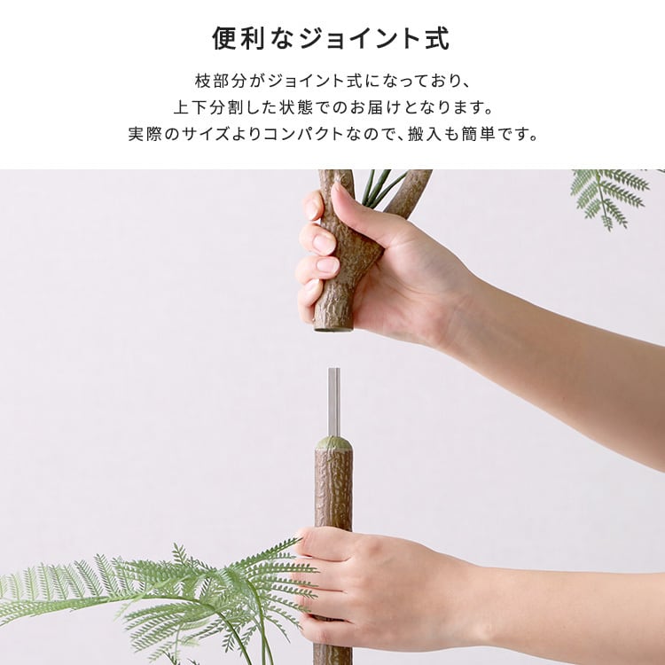 お手入れ簡単フェイクグリーン エバーフレッシュ Lサイズ(180cm) フェイクグリーン 観葉植物