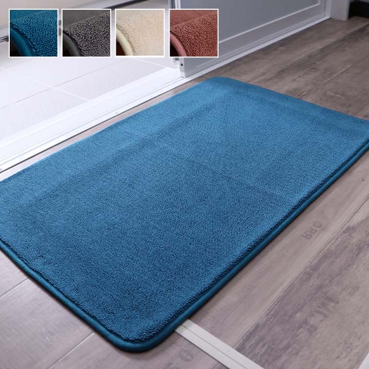 バスマット 足元 BL 40X60 40×60cm ラグマット カーペット ラグ 絨毯 マット