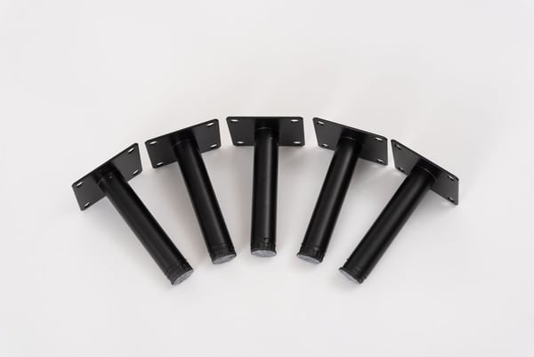 ソファ脚(5本セット) 幅3×奥行3×高さ13cm ソファー ローソファー フロアソファー