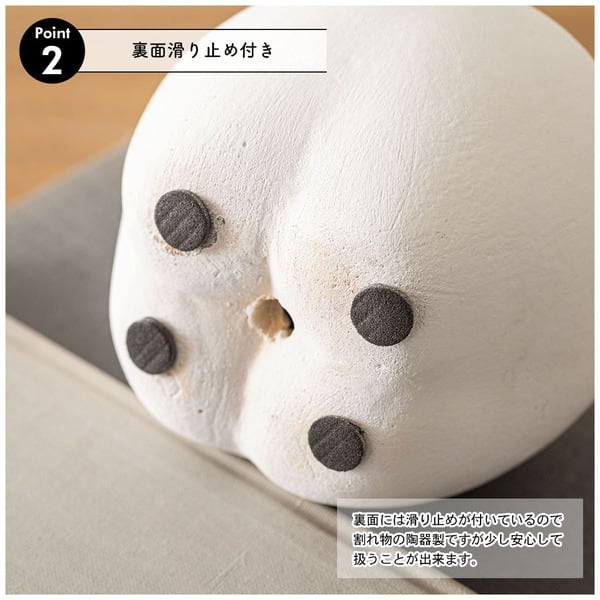 アート フルーツオブジェ 幅10×奥行10×高さ9cm 日用品 完成品 組立不要 ベージュ ブラック