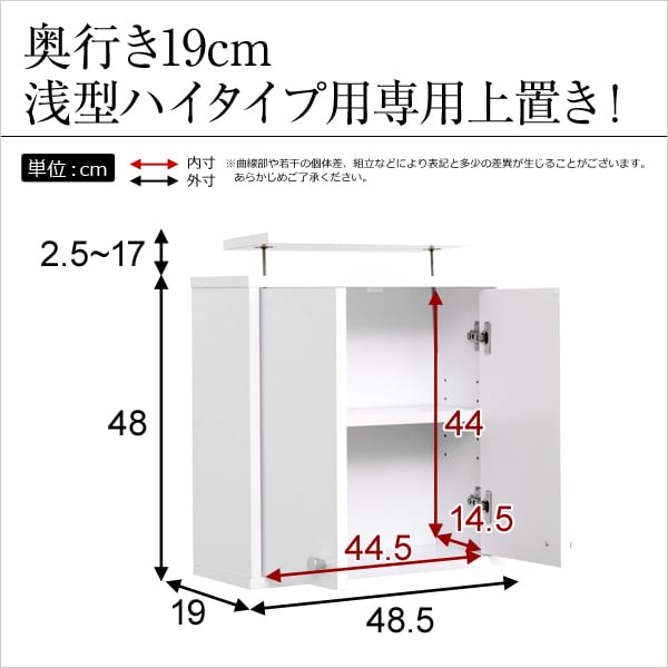 コレクションラック 浅型ハイタイプ(専用上置き) ラック コレクション ボックス ミニカー CD
