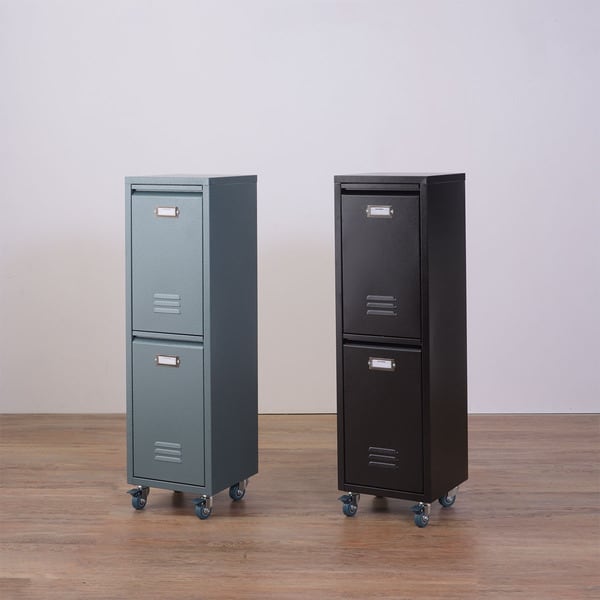 ラルド ダストボックス 幅28×奥行26.5×高さ95cm 日用品 ブラック グリーン 全2色