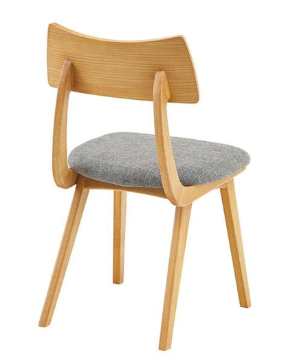 エマ ダイニングチェア 幅45×奥行45.5×高さ77.5cm ダイニング家具 完成品 天然木
