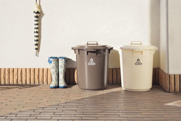 ダストボックス ペール45L 幅42.5×奥行42.5×高さ52cm 日用品 完成品 組立不要