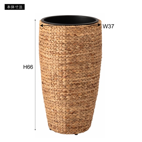 グリーン プランターハイタイプ 幅30×奥行30×高さ52cm 日用品 ハイタイプ 完成品 組立不要