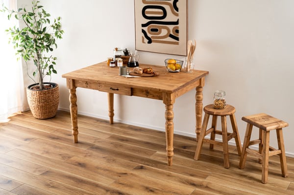 ダイニングテーブル 幅150×奥行80×高さ70cm ダイニング家具 ダイニングセット オイル仕上