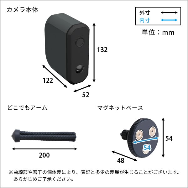 ラック 乾電池式どこでもセンサーカメラ カメラ 防犯カメラ センサーカメラ 動画 静止画 防水 防塵