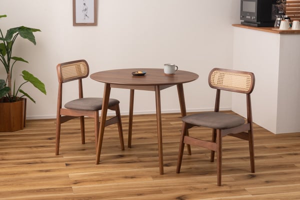 ダイニングテーブル ラウンドテーブル 幅90×奥行90×高さ72cm ダイニング家具 省スペース