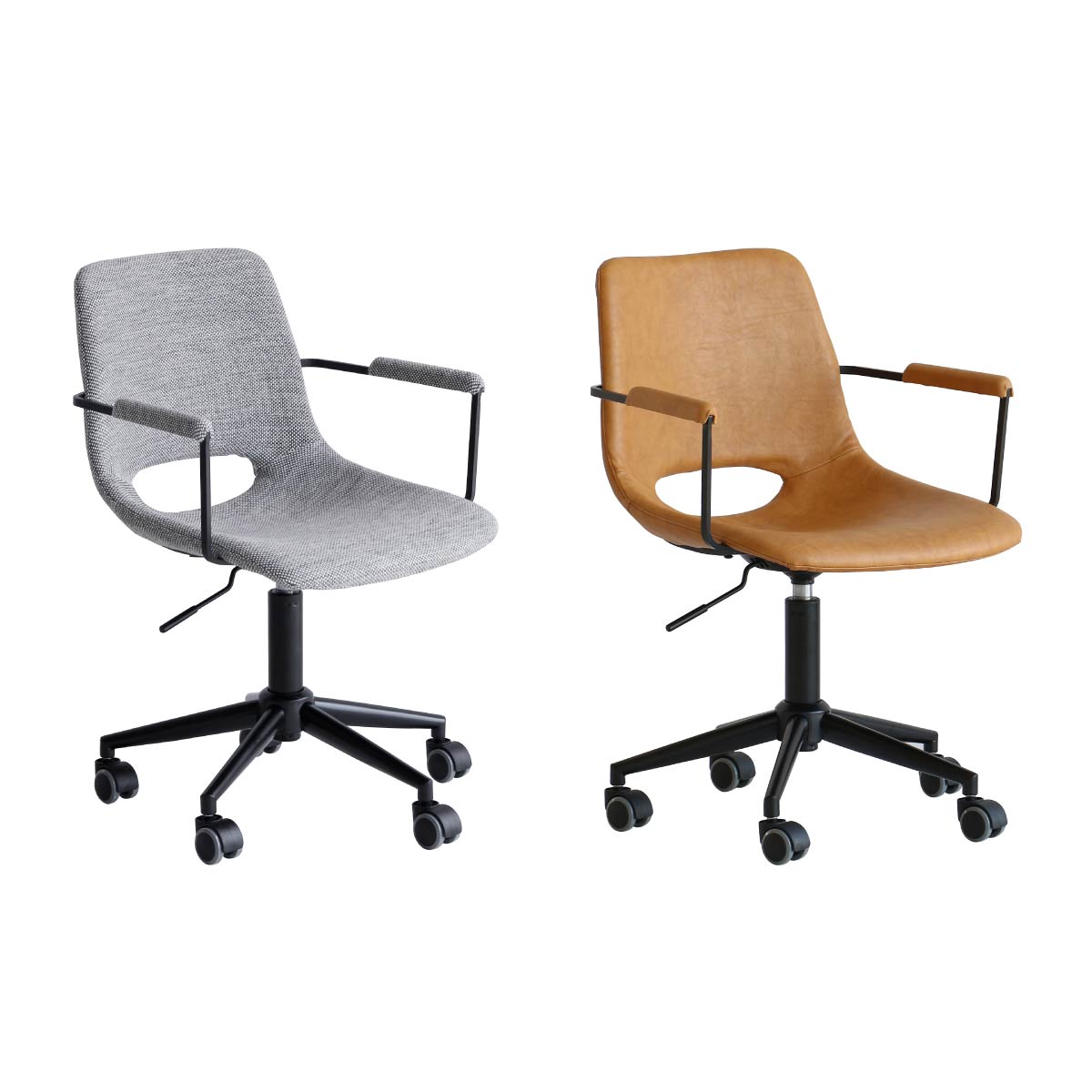 チェア Office Arm Chair -tihn- ダイニングチェア デザインチェア 回転チェア