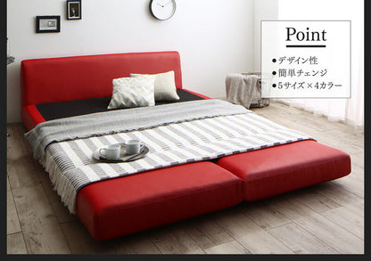 ベッド ソファーベッド レザー 5サイズ 11_19 Cleobury Nivelles 幅95cm