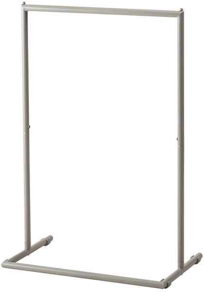 ハンガー 幅61×奥行36×高さ90cm 衣類収納 スリム 薄型 ダークグレー グレー ホワイト