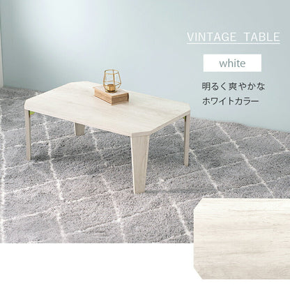 テーブル 折れ脚テーブル-MT-天板八角形 75×50×32cm リビングテーブル 折りたたみ