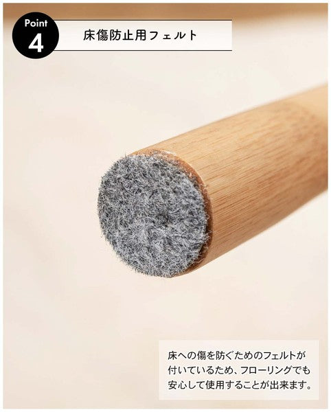 ラダーハンガー 幅35×奥行3×高さ150cm 衣類収納 完成品 組立不要 省スペース スリム 薄型