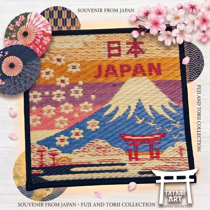 掛け軸 DX桜富士 28×30cm 日用品 生活雑貨 本品は 日本国内で栽培 育成