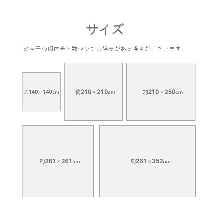 ラグ DXセルテ BL140×140 140×140cm ラグマット カーペット 絨毯