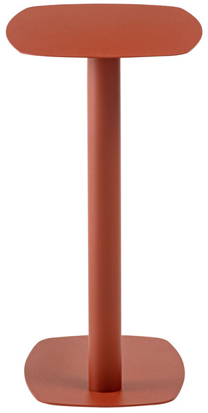 サイドテーブル 幅28×奥行42×高さ50.5cm ベージュ ダークグレー オレンジ テーブル