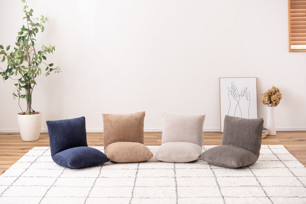 フロアチェア カックンリクライナー 幅38×奥行38×高さ36cm チェア ダイニングチェア 完成品