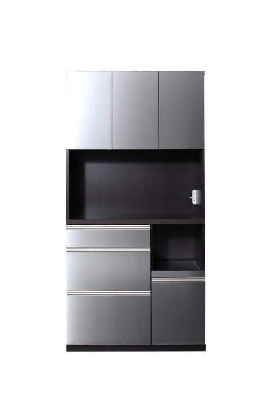 食器棚 開梱設置サービス付き 日本製完成品 奥行40cm スタイリッシュキッチン収納シリーズ 完成品
