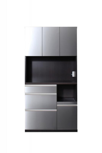 食器棚 開梱設置サービス付き 日本製完成品 奥行40cm スタイリッシュキッチン収納シリーズ 完成品