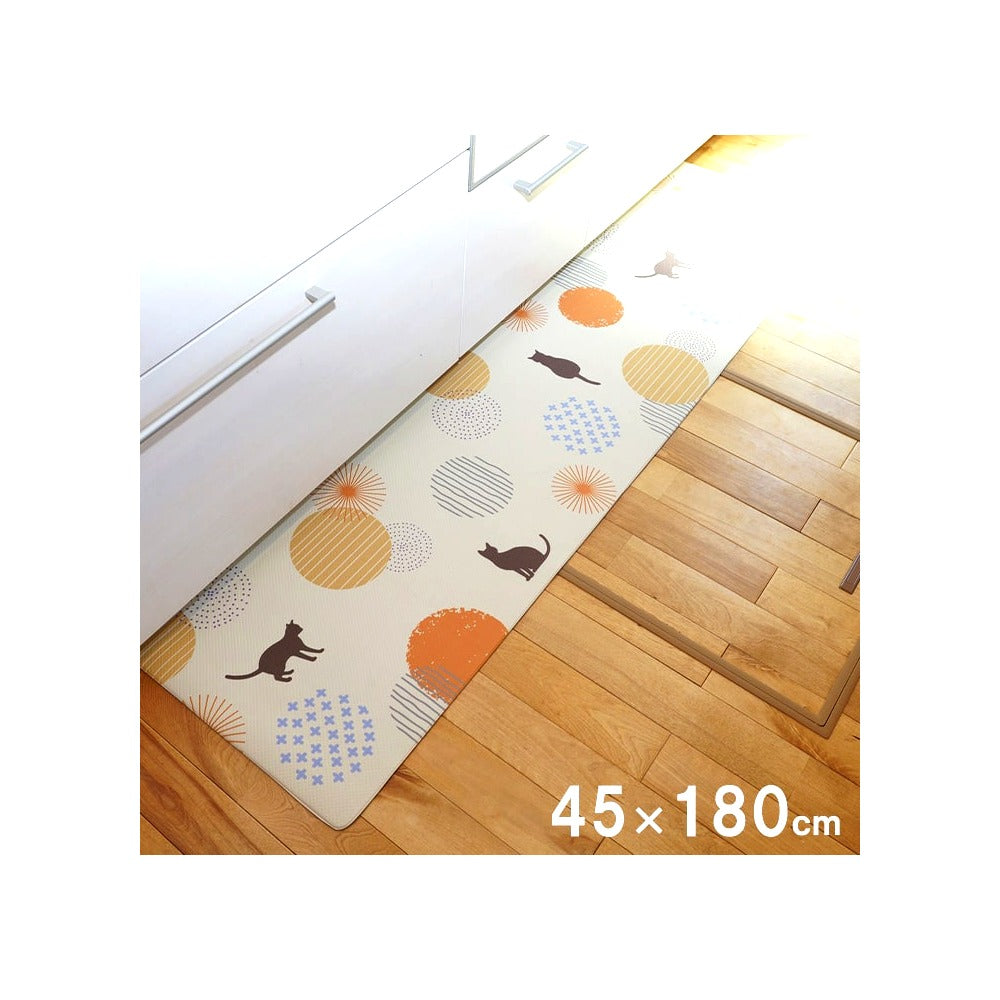 キッチンマット プラッツ 45X180 45×180cm ラグマット カーペット ラグ 絨毯 マット