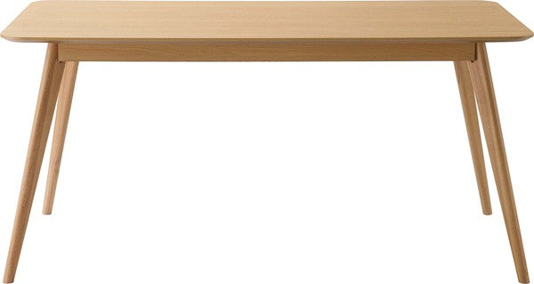 ダイニングテーブル 幅150×奥行80×高さ72cm ブラウン