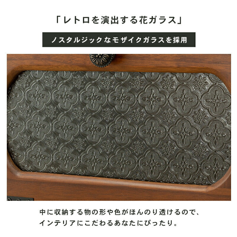 チェスト チェスト-MCH51-レトロ 3段 42×32×78cm 衣類収納 引き出し付き 完成品