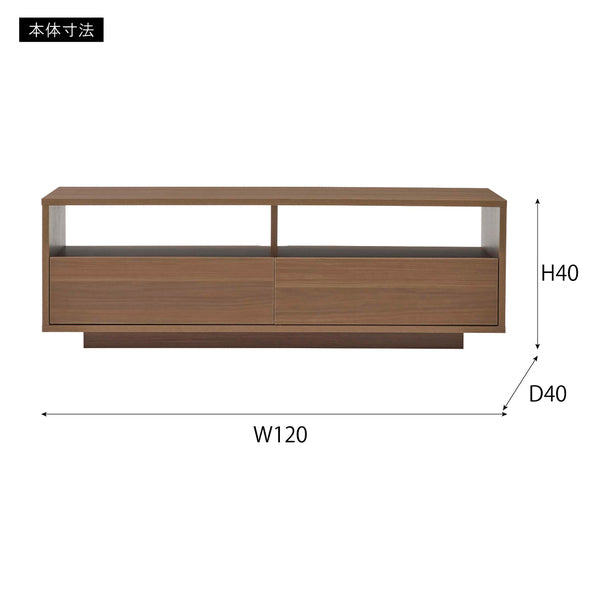 TVボード ローボード120 幅120×奥行40×高さ40cm テレビ台 ローボード AVボード