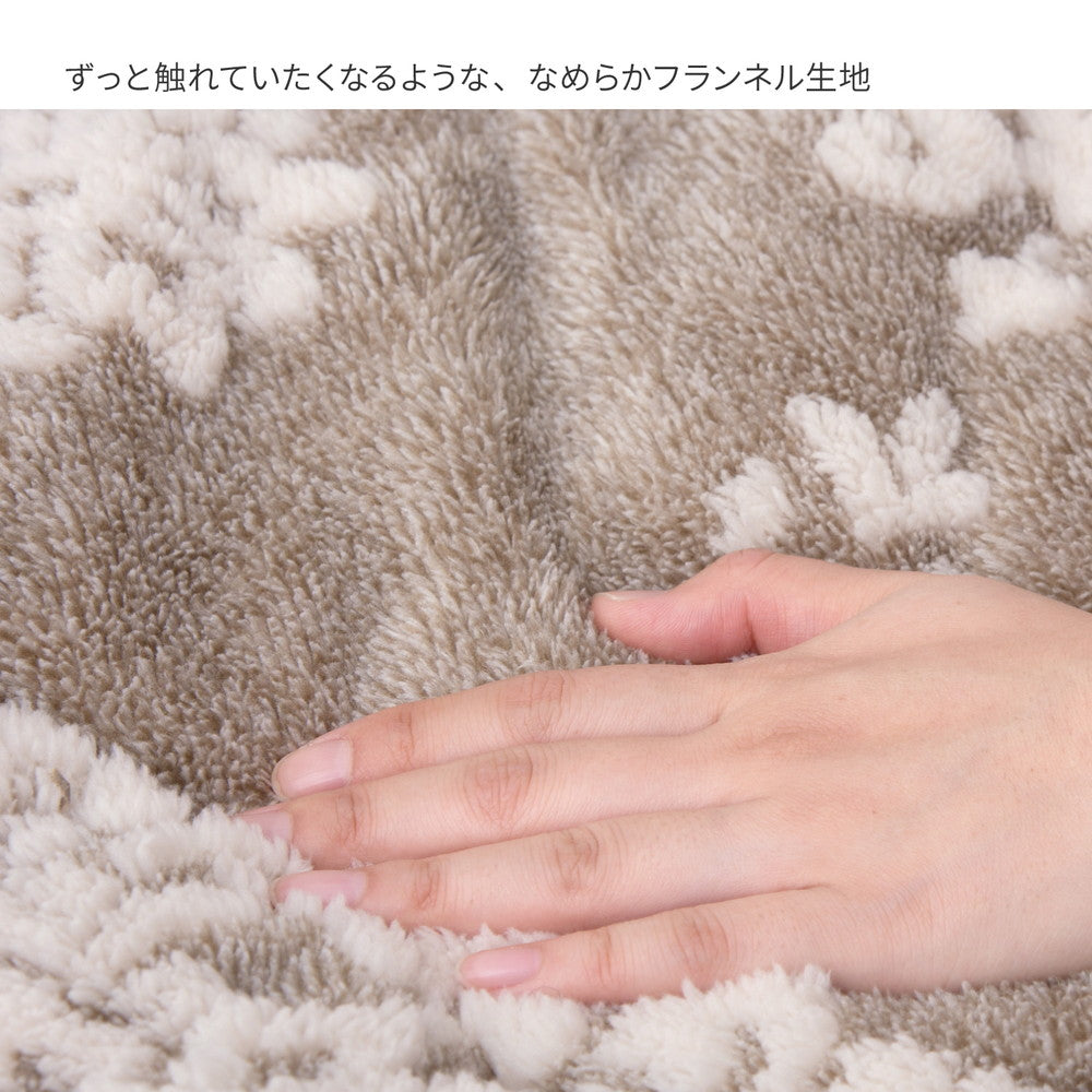 こたつ フランネルジャガードのこたつ薄掛け布団 シュシュ 190×190cm こたつテーブル コタツ