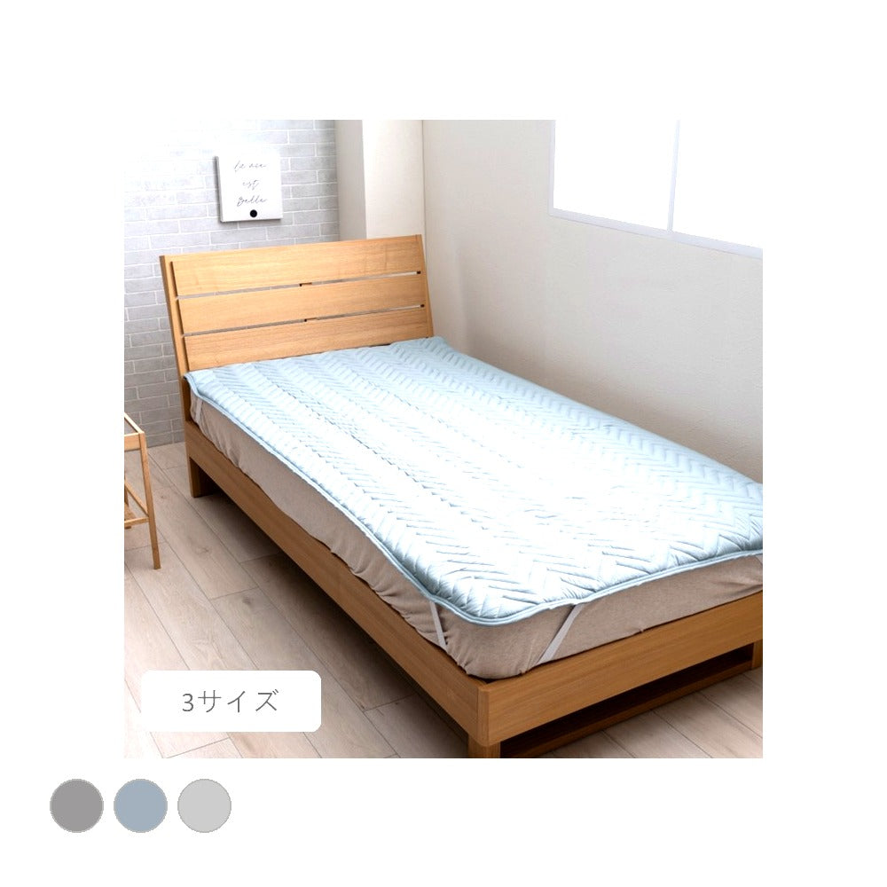 敷パッド シンベッドパッドボウダニ フパッド 100×200cm 日用品 防ダニ ベッド 寝具