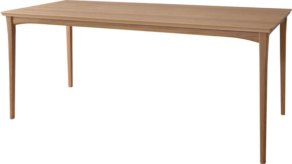 ダイニングテーブル 幅180×奥行80×高さ73cm ウレタン塗装