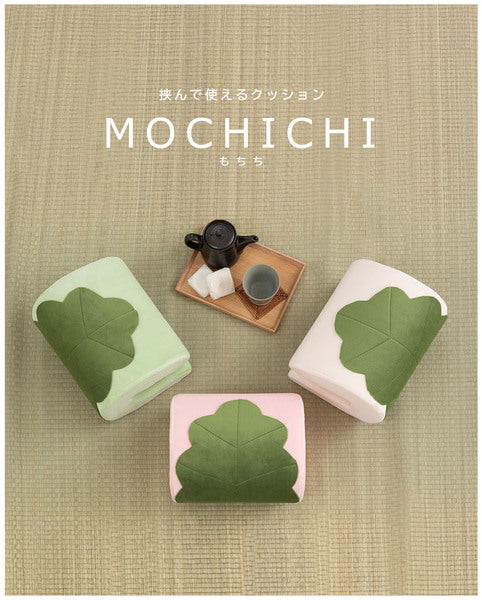 挟んで使えるクッション 幅30×奥行25×高さ19cm 日用品 完成品 組立不要 グリーン ピンク
