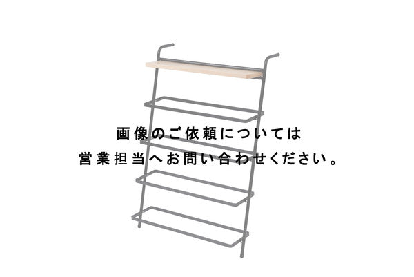 ハンガー アイアンシューズラック 幅60×奥行32.5×高さ86.1cm 衣類収納 省スペース 薄型