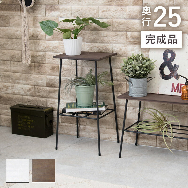 ラック ラック-KR 40×14×55cm リビング収納 完成品 組立不要 コーナー スリム 薄型