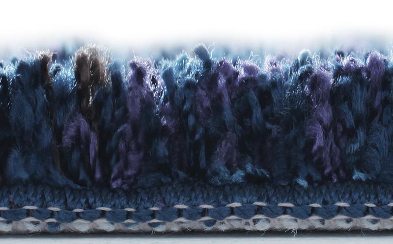 ラグ グラデーションミックスシャギーラグ rayures レイユール 100×140cm ラグマット