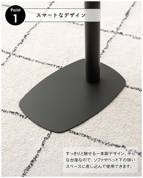 サイドテーブル 幅28×奥行42×高さ50.5cm ベージュ ダークグレー オレンジ テーブル