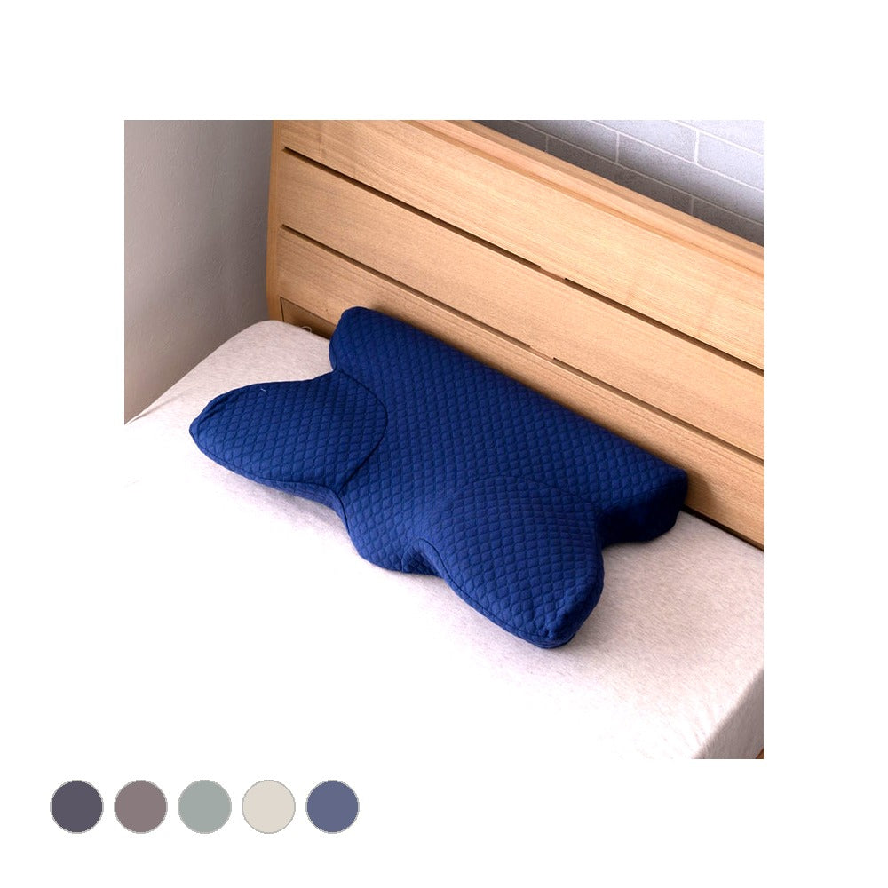 いびき軽減低反発枕 中 35X64 35×64cm 日用品 低反発 枕 寝具 理想の寝姿勢をつくり