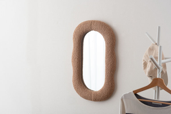 ミラー 幅40×奥行3.5×高さ60cm 完成品 組立不要 ミラ