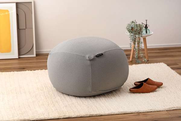 ビーズクッション 幅67×奥行67×高さ41cm 日用品 1人掛け 一人掛け 1P 完成品 組立不要